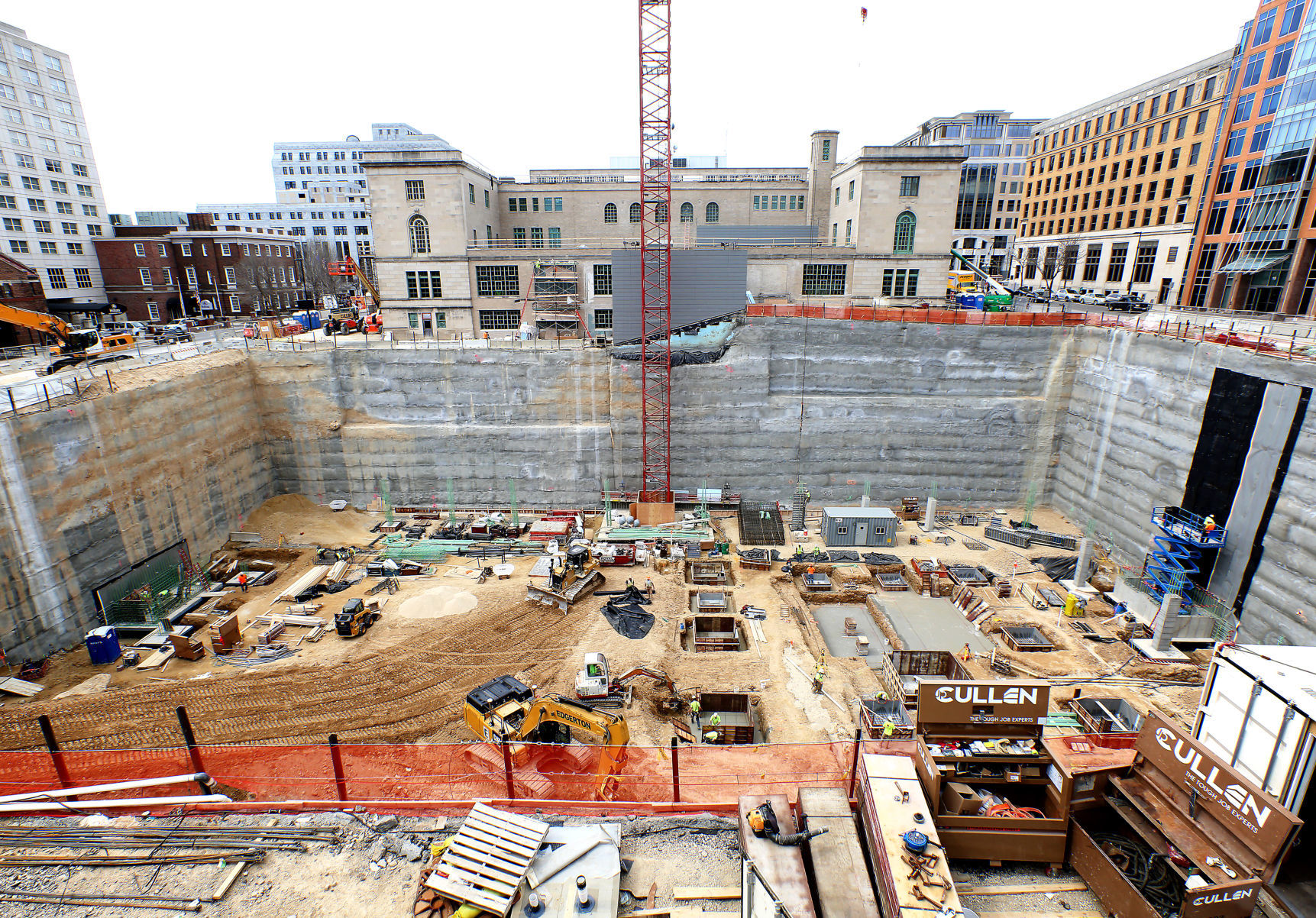 Judge Doyle Square construction